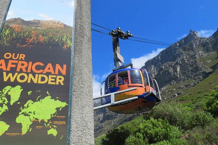Excursión de medio día a Table Mountain con experiencia AFROGEM