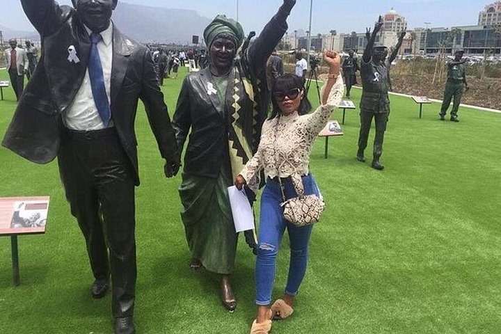 Long Walk to Freedom em Robben Island com bilhete e Afrogem