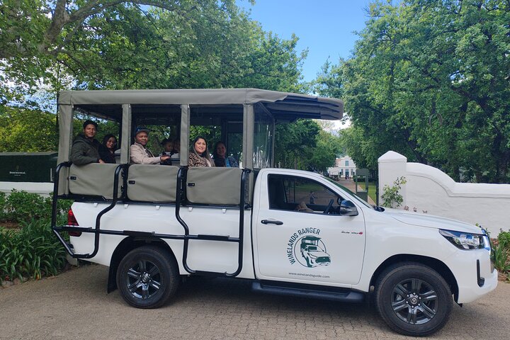 Tour safari del vino a Franschhoek