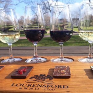 Winelands de la vallée de Helderberg, excursion d’une journée avec transfert privé