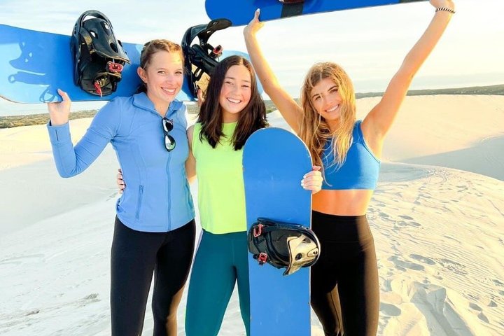 Kapstadt: Sandboarding in den Atlantis-Dünen