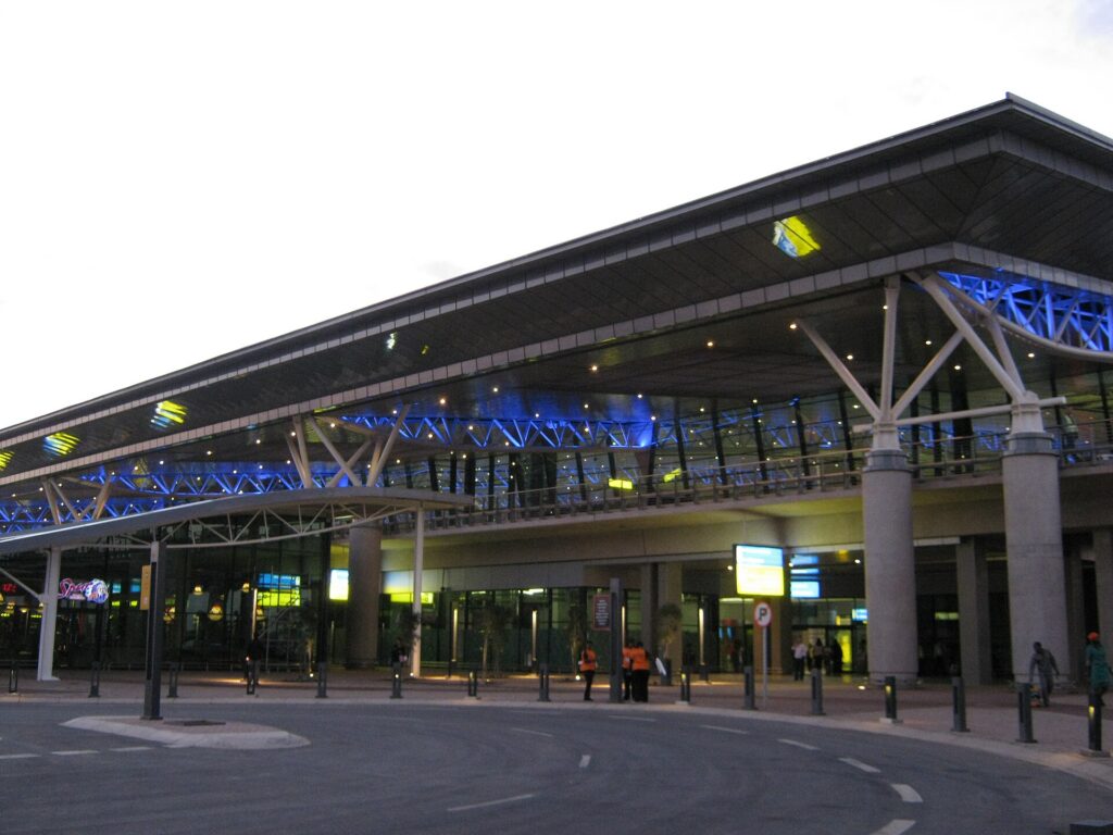 Passenger terminal at King Shaka International Airport